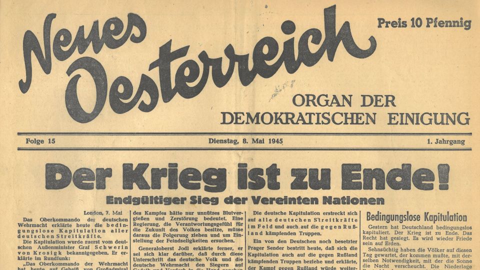 8. Mai: Tag der Befreiung vom Nationalsozialismus