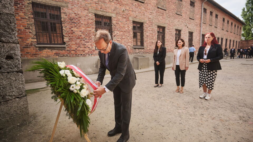 Nationalfonds-Spitze besuchte KZ-Gedenkstätte Auschwitz